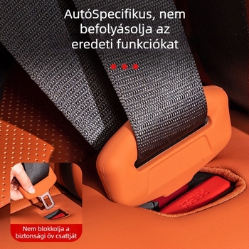 Autó belső részéhez illeszkedő szilikon védőhüvely a biztonsági öv feje számára (kopásálló) (Brand: Horse friend; Model: Consultation; Customization: No; Material: Silicone; Compatibility: M9)