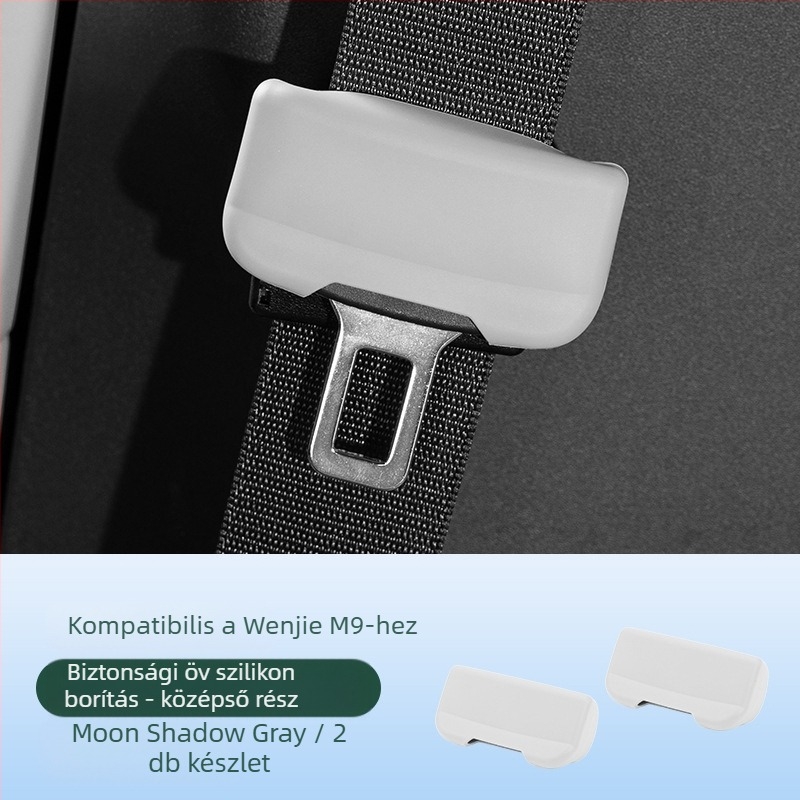 Autó belső részéhez illeszkedő szilikon védőhüvely a biztonsági öv feje számára (kopásálló) (Brand: Horse friend; Model: Consultation; Customization: No; Material: Silicone; Compatibility: M9)
