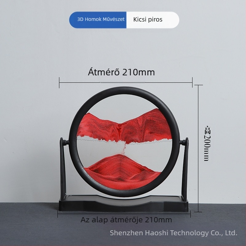 Nappali dísz homokfestés: 3D dinamikus homokfestő művészeti alkotás geometriai dizájnnal (Anyag: Üveg; Gyártási folyamat: Csiszolás; Felület: Polírozás; Függő forma: Dísz; Stílus: Geometria)