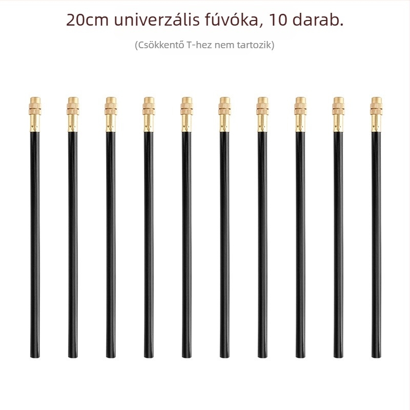 Mikro-spray öntözőfej állítható szöggel, 360°-os univerzális fúvóka, gyors dugó-csatlakozású telepítés, automata permetező otthoni kertészethez