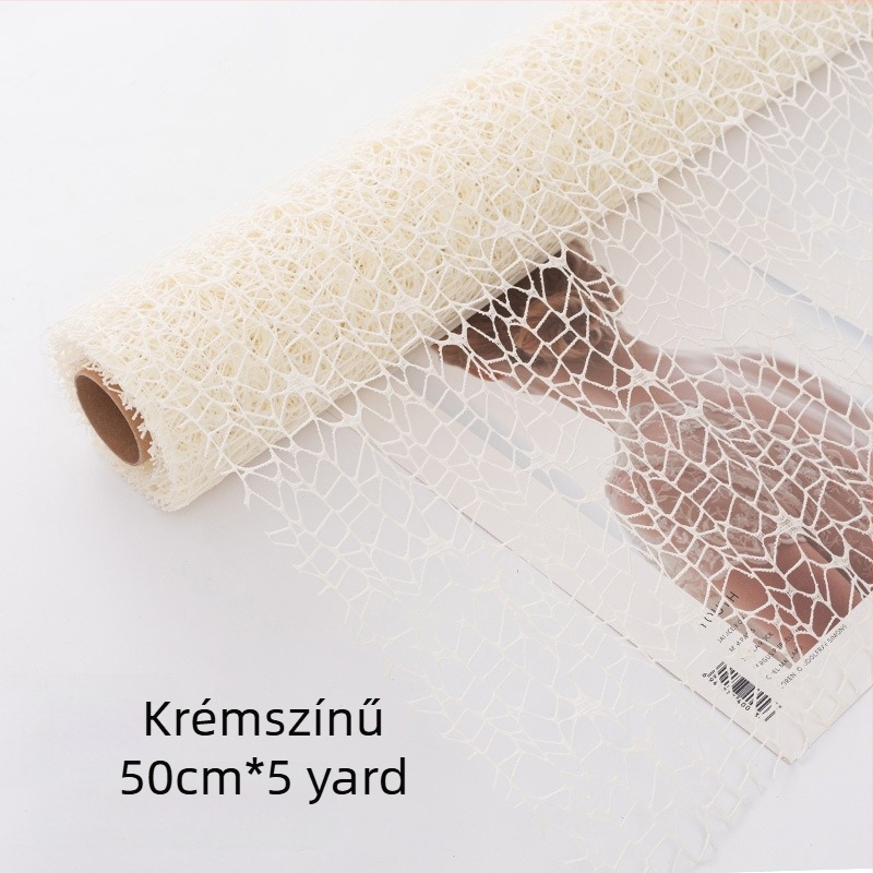 Géz háló tekercs virágcsomagoláshoz – Flower Habitat, Értékesítési csomagolás, Feldolgozás: Más