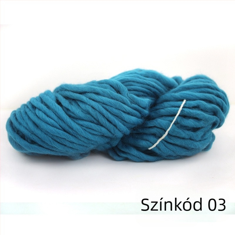 Jégcsíkos gyapjú fonal kötéshez – 0.2 Nm, 1 szál, skein