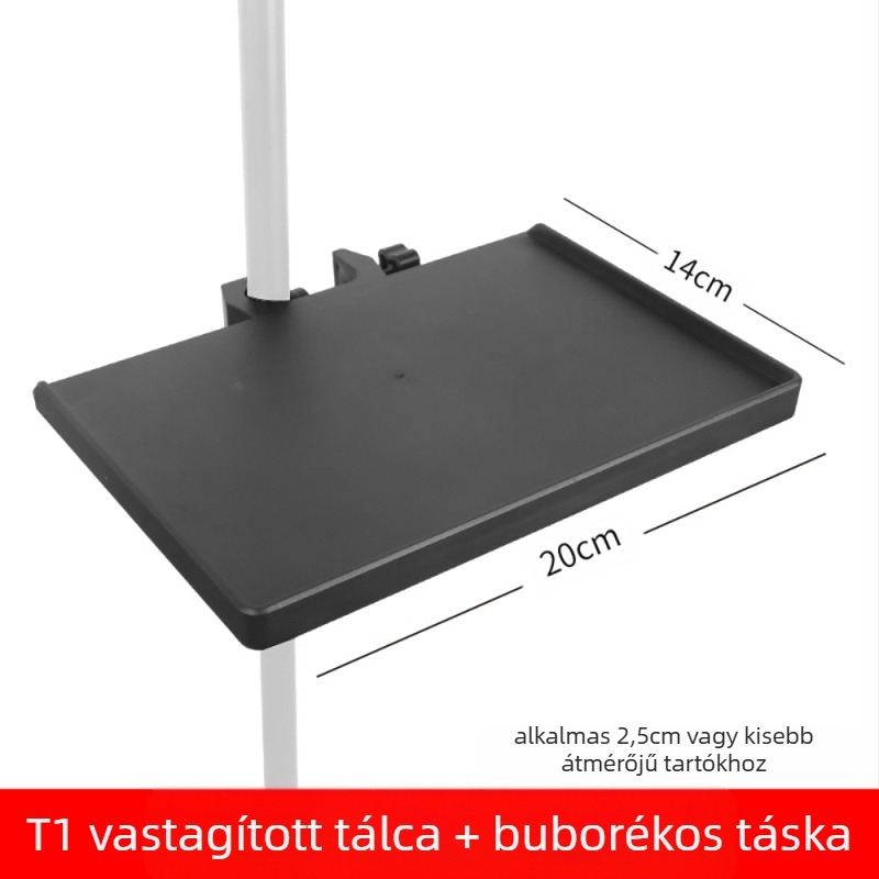 Xiangmi mobiltelefon-tartó állvány élő közvetítéshez, mikrofon- és hangkártyatálca, fényképek tároló állvány