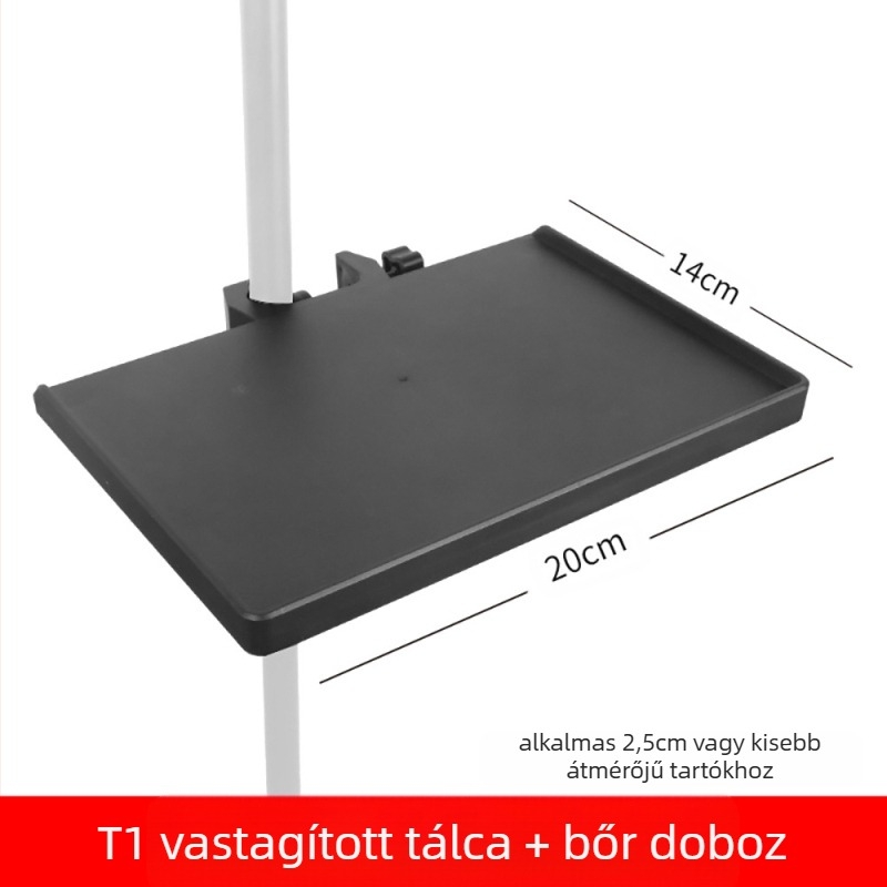 Xiangmi mobiltelefon-tartó állvány élő közvetítéshez, mikrofon- és hangkártyatálca, fényképek tároló állvány