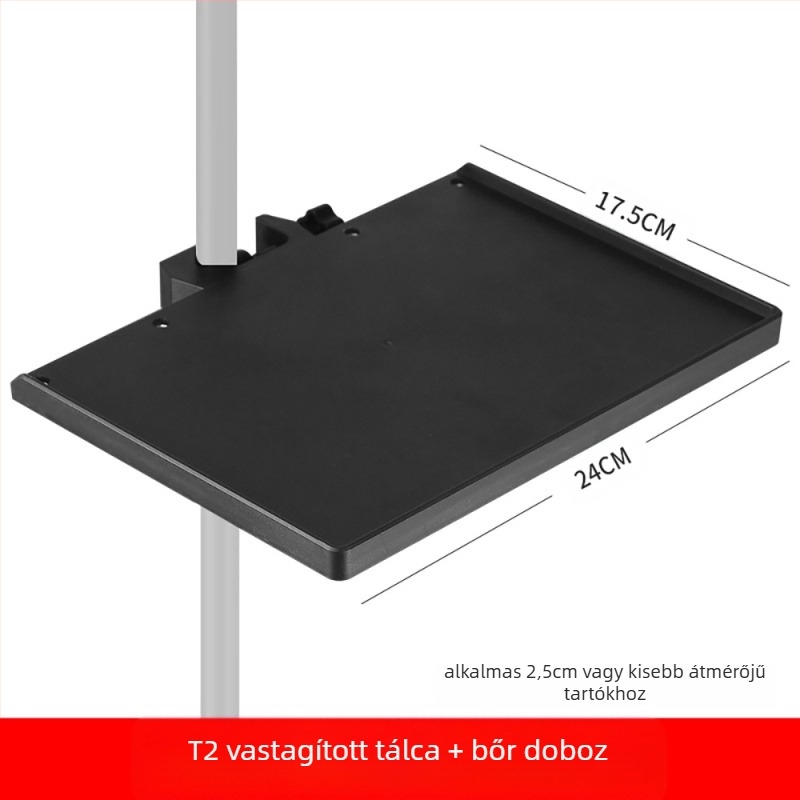 Xiangmi mobiltelefon-tartó állvány élő közvetítéshez, mikrofon- és hangkártyatálca, fényképek tároló állvány