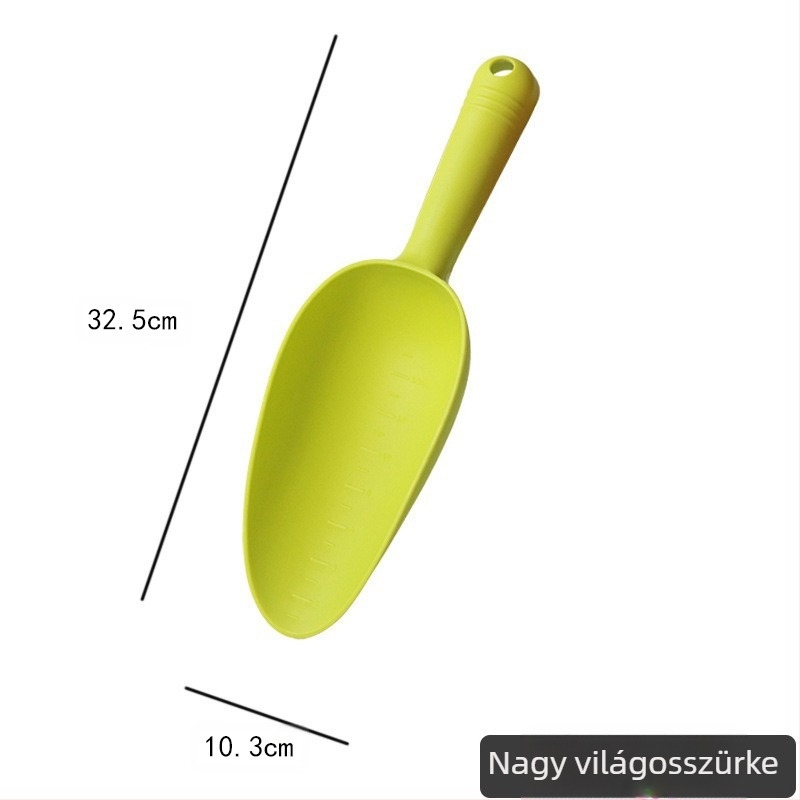 Kis szukkulentes ásó, műanyag lazító ásó házikertekhez, PP anyagú