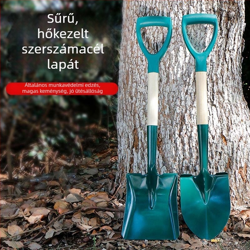 Mangán-ötvözetből készült ásó kültéri kertészkedéshez, Autonomy márka, mezőgazdasági eszköz