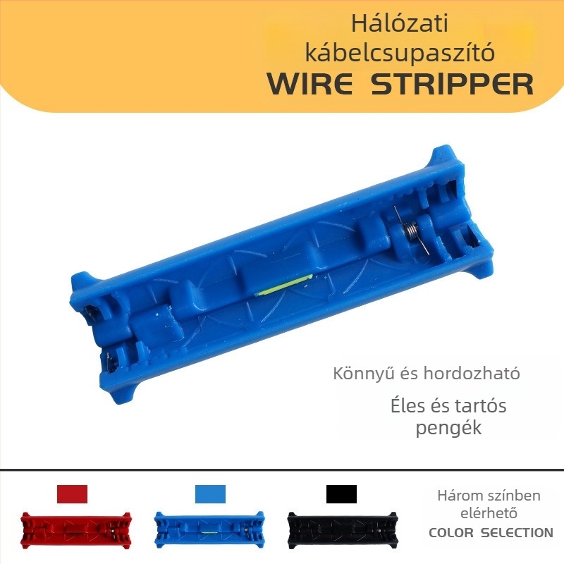Többfunkciós vezetéklevágó és leszakító eszköz koaxiális, hálózati, videó- és telefonkábelekhez