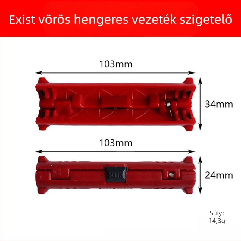 Többfunkciós vezetéklevágó és leszakító eszköz koaxiális, hálózati, videó- és telefonkábelekhez