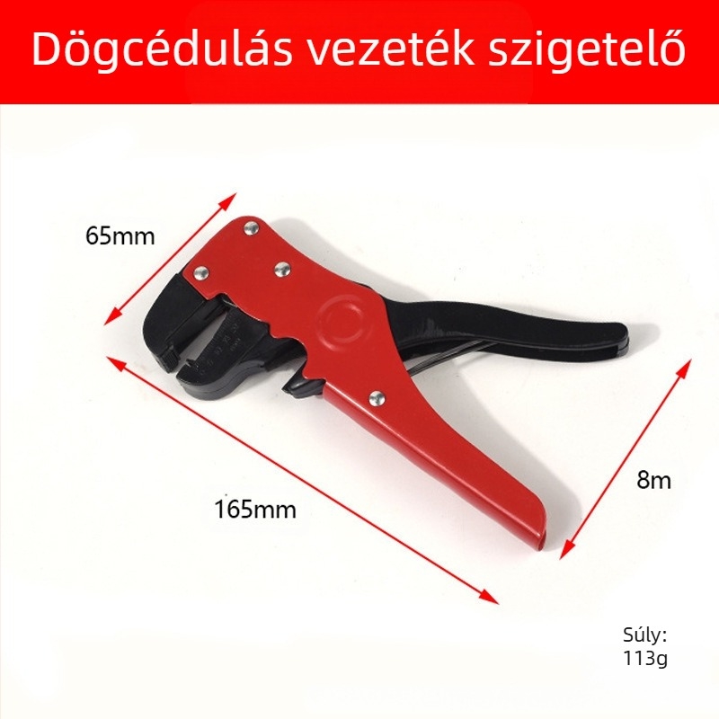 Többfunkciós vezetéklevágó és leszakító eszköz koaxiális, hálózati, videó- és telefonkábelekhez