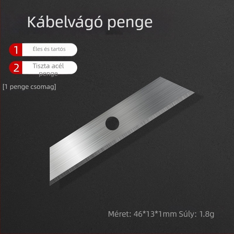 Többfunkciós vezetéklevágó és leszakító eszköz koaxiális, hálózati, videó- és telefonkábelekhez