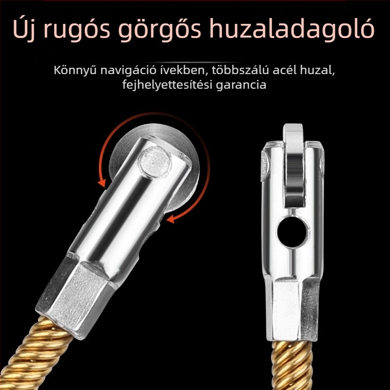 Elektrikus kábelhúzó eszköz általános csövekhez, 6–21 mm tartomány