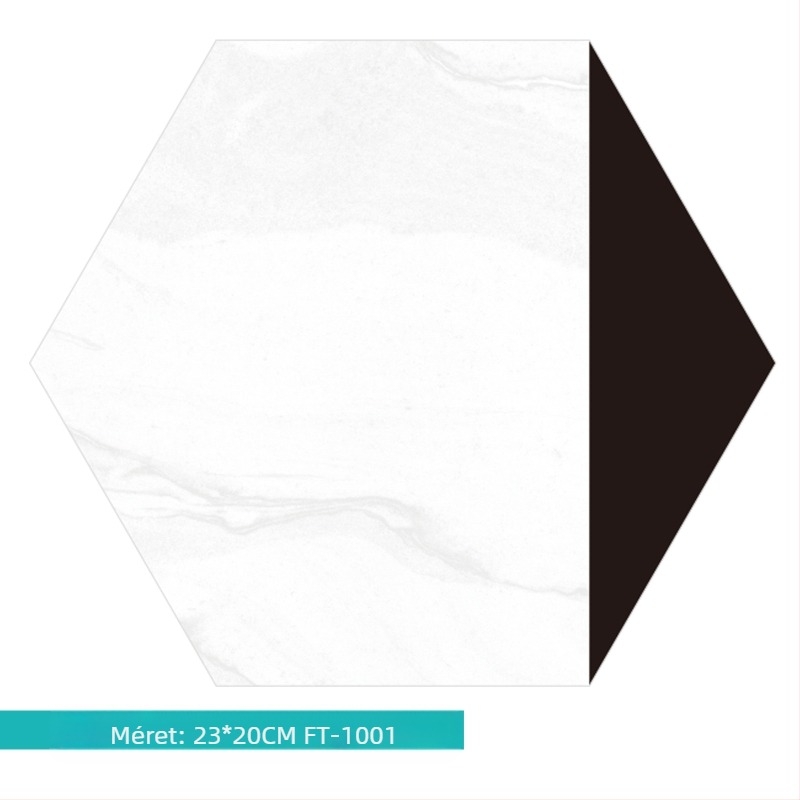 Öntapadós padló matricák Barokk mintával, 0,8 mm vastagságú, csúszásmentes, ideális nappalira, hálószobára, folyosóra és sportlétesítményekre