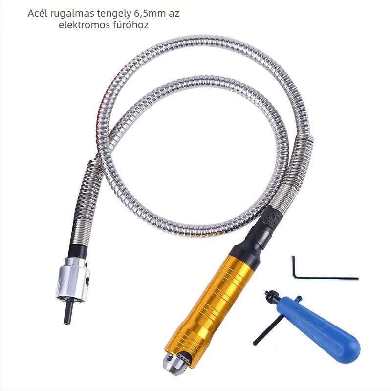 Elektromos fúró rugalmas tengellyel, nagy pontosságú gravírozás 0-4 mm / 0-6.5 mm, csempe fugáinak tisztítása
