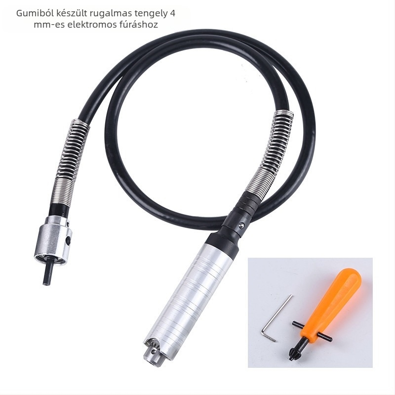 Elektromos fúró rugalmas tengellyel, nagy pontosságú gravírozás 0-4 mm / 0-6.5 mm, csempe fugáinak tisztítása