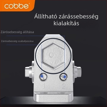 Automata ajtózáró hidraulikus lengéscsillapítóval | Öntött alumínium | Modell CL-BMQ01 | Márka Cobbe/Cabe | Modern és minimalist design | Otthoni használat