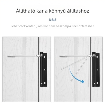 Rozsdamentes acél ajtócsukó — modern, minimalist design, testreszabható, márka Wuxin haopin