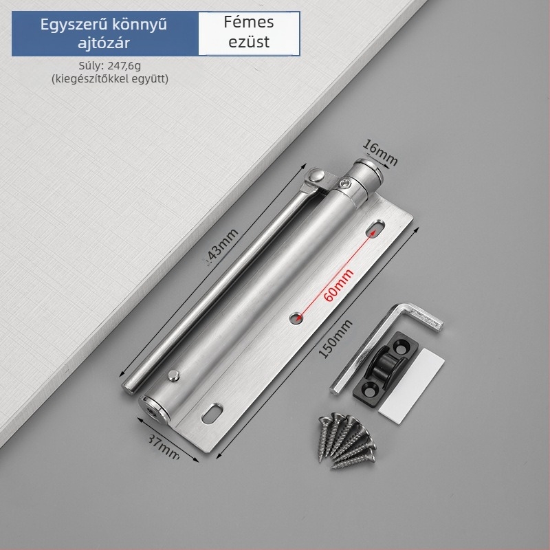 Rozsdamentes acél ajtócsukó — modern, minimalist design, testreszabható, márka Wuxin haopin