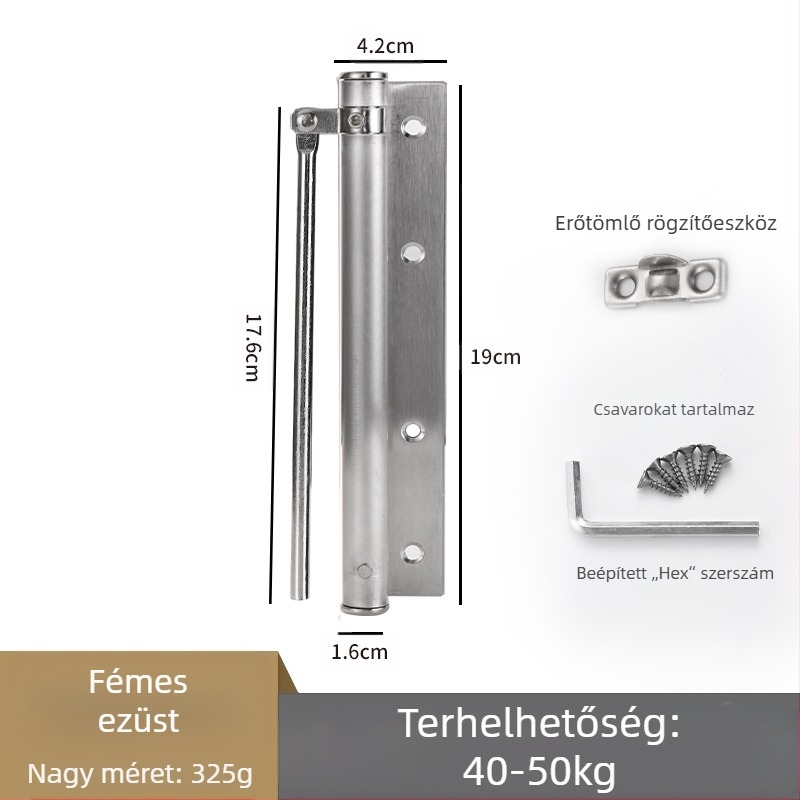 Rozsdamentes acél ajtócsukó — modern, minimalist design, testreszabható, márka Wuxin haopin