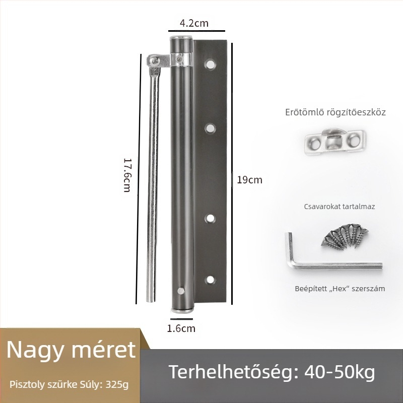 Rozsdamentes acél ajtócsukó — modern, minimalist design, testreszabható, márka Wuxin haopin