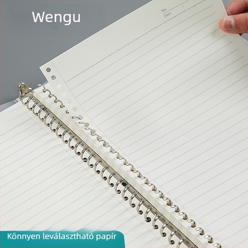 Wen Gu notesz leválasztható lapokkal, PP borító, offset papír, 80 g/m², üzleti stílus