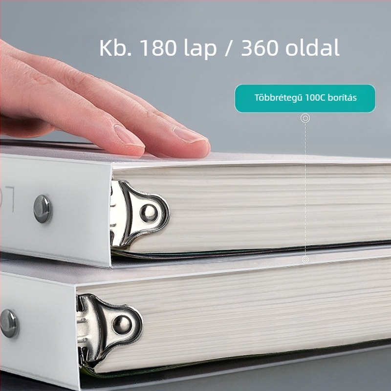 Wen Gu notesz leválasztható lapokkal, PP borító, offset papír, 80 g/m², üzleti stílus