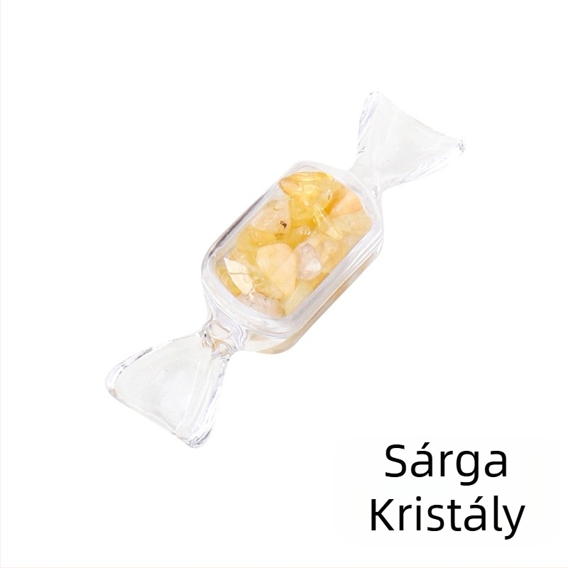 Természetes kristály dekoratív kő, geometriai forma, modern minimalist kristály díszítés karácsonyra