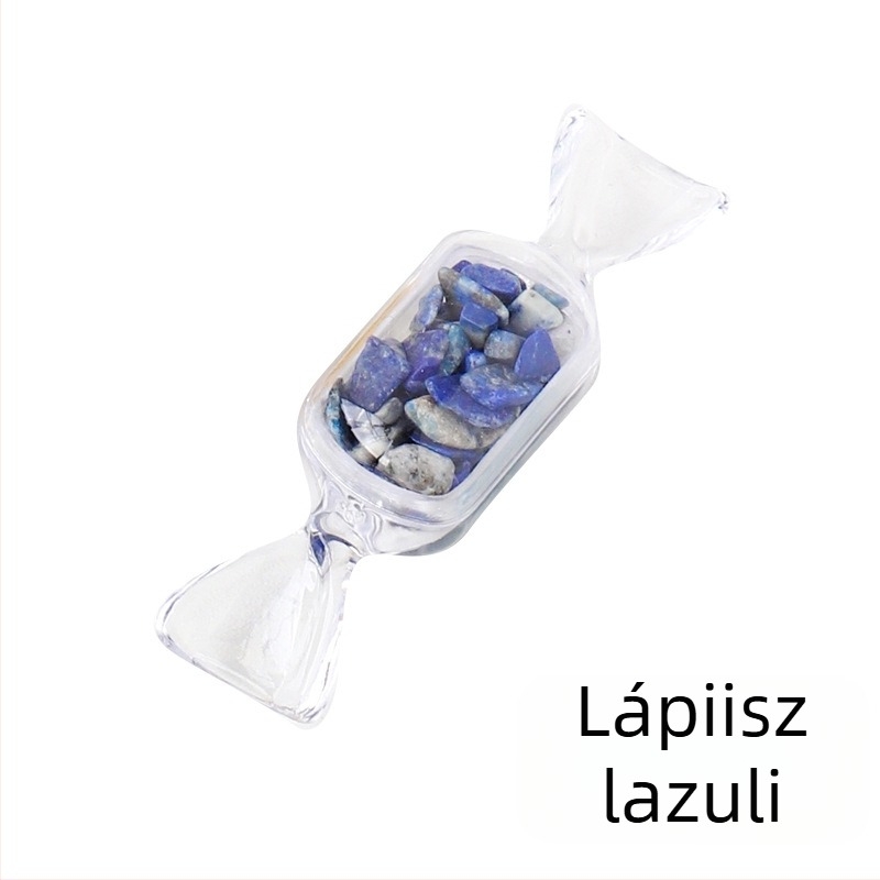 Természetes kristály dekoratív kő, geometriai forma, modern minimalist kristály díszítés karácsonyra