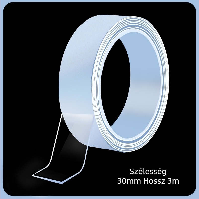 Nano kétoldalas szalag — Márka JIUMO; Anyag: akril; Rögzítés módja: ragasztás; Piacra kerülés éve: 2023; Termékkategória: szívóhorog