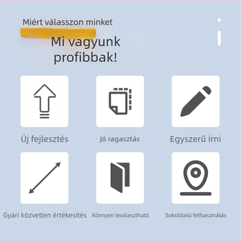 Kézzel írt öntapadó címkék tekercsen, írópapír, testreszabható, oldalanként 10 címke