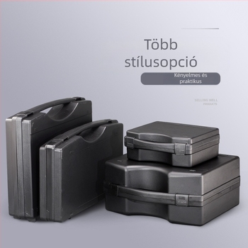 Műanyag szerszámos doboz – hordozható, többfunkciós szerszám-tároló, teherbírás 5 kg