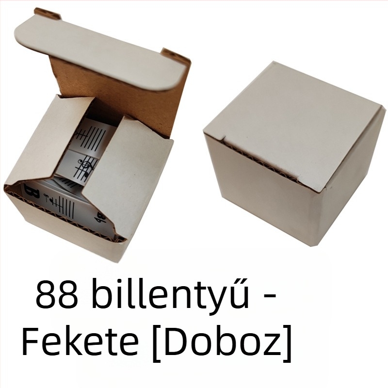 Zongora matricák - Modell QT-0918, PVC anyag, csomagolás: kerek fémdoboz, Márka Chuanmei