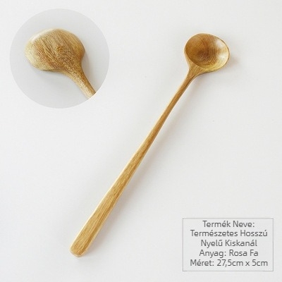 Japán stílusú hosszú nyeletű konyhai kanál, fából készült, kézzel készített, logónyomtatás, testreszabható feldolgozás, hőálló