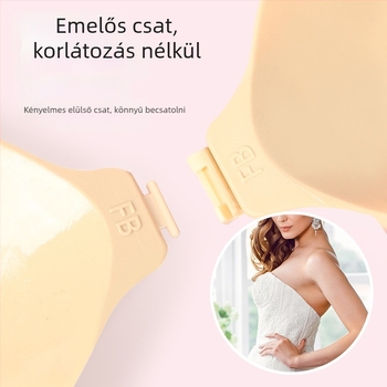 Szilikon melltartó patch bikinihez – vékony, anti-megereszkedés, push-up effektus, láthatatlan a ruhák alatt, egyszínű
