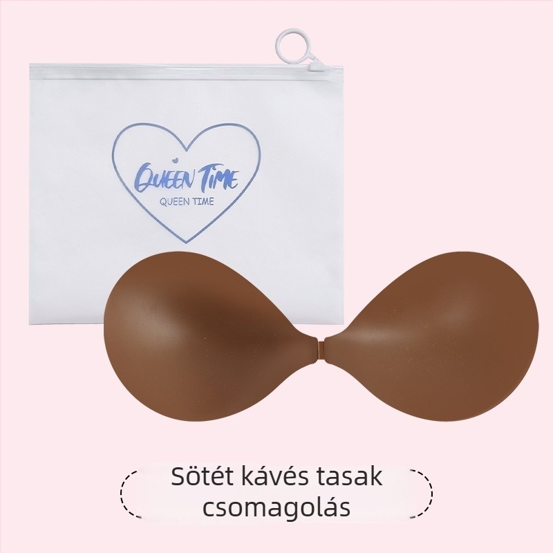 Szilikon melltartó patch bikinihez – vékony, anti-megereszkedés, push-up effektus, láthatatlan a ruhák alatt, egyszínű