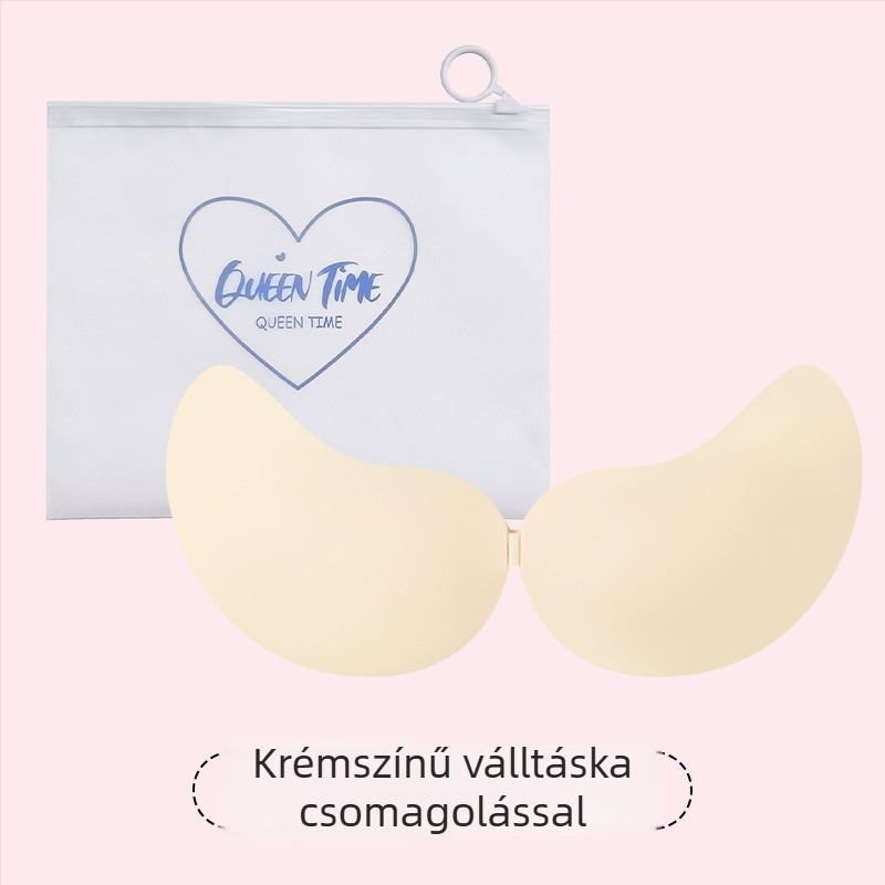 Szilikon melltartó patch bikinihez – vékony, anti-megereszkedés, push-up effektus, láthatatlan a ruhák alatt, egyszínű