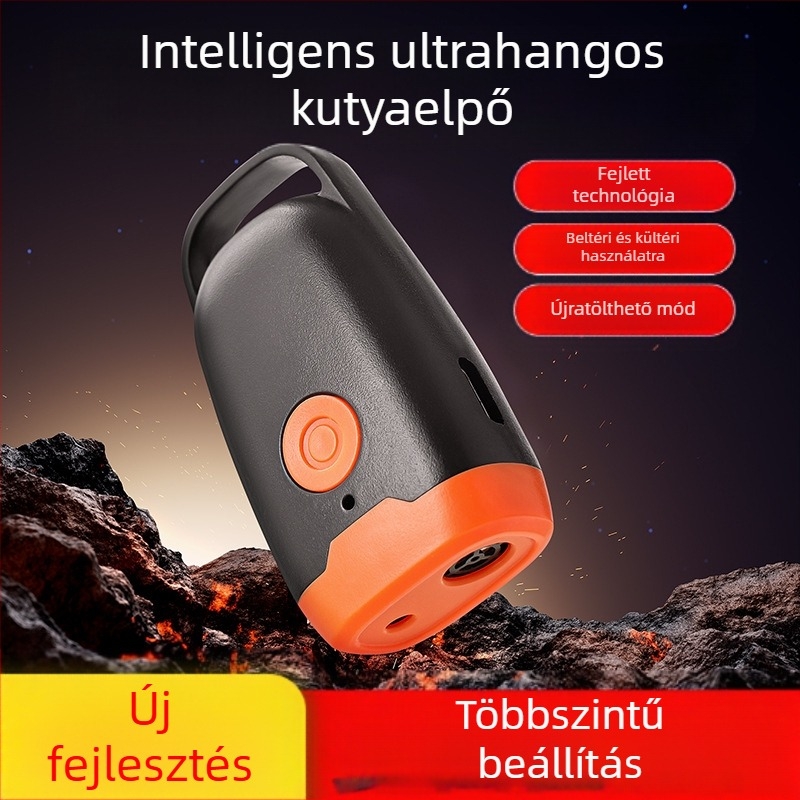 Dexin ultrahangos kutyariasztó – erős, hosszú hatótávolságú edzéshez, kültéri személyvédelemhez; műanyag kivitel; univerzális használat.