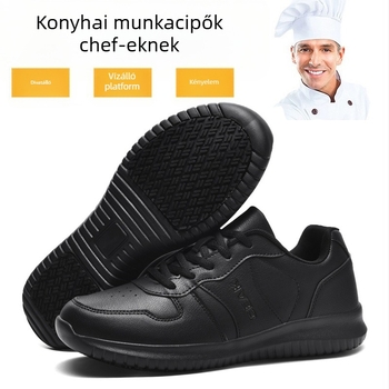 Éttermi konyhai munkacipő, EVA anyag, csúszásmentes, vízálló, olajálló, lélegző