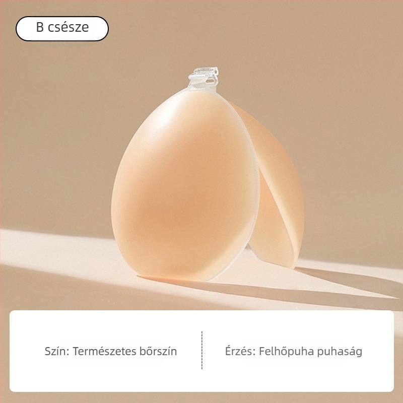 Szilikon mellbimbófedő – Push Up, Sima, Láthatatlan, Megvastított, Kör alakú