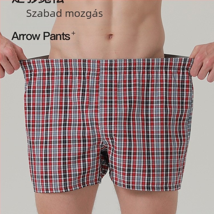 Férfi pamut boxeralsó, középmagas derekú, ágyéki része több mint 95% pamut, tavaszra