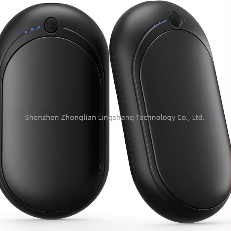 Kézmelegítő – osztott dizájn, 2-in-1 töltés, AOY-712, lítium-ion akkumulátor, elektromos fűtővezeték