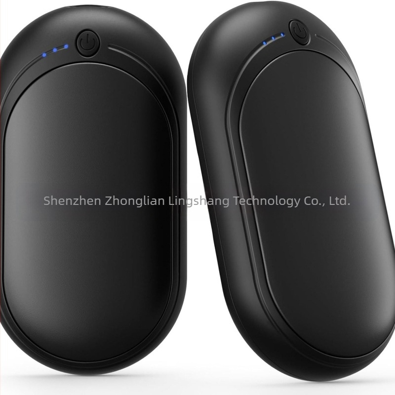 Kézmelegítő – osztott dizájn, 2-in-1 töltés, AOY-712, lítium-ion akkumulátor, elektromos fűtővezeték