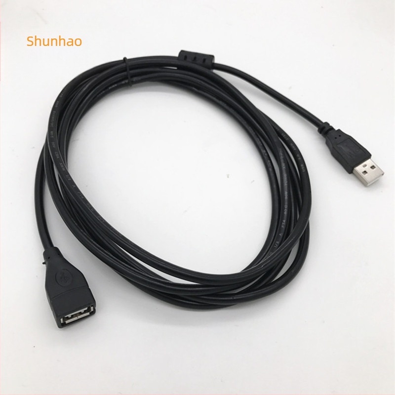 USB hosszabbító kábel, férfi–nő csatlakozás, USB 2.0, rézvezető, adatkábel