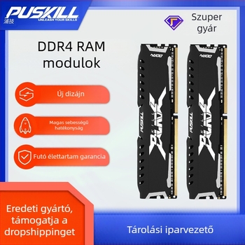 DDR4 8GB 3200MHz DIMM memória, 288-pin, asztali számítógéphez