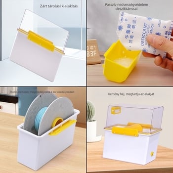 3D nyomtató kiegészítők szárító doboza – tömítés, átlátszó tárolóedény – Earth Surface Drying Box