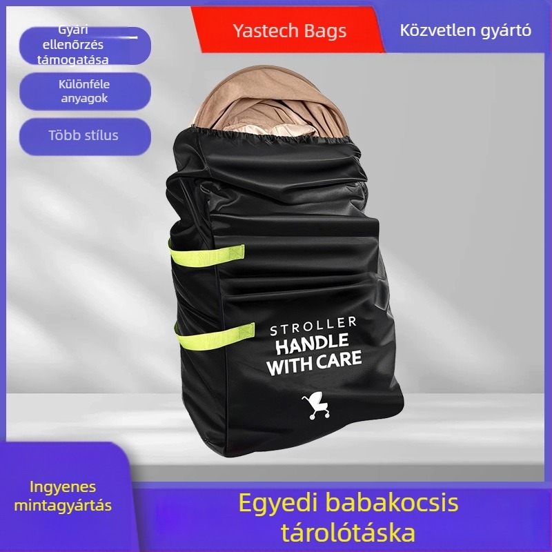 Húzózsák - YST WL0828, Kocka alakú, 300D Oxford, Vízálló