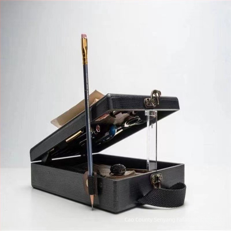 Kétfedeles fa-dokumentumtároló doboz — természetes fa, gravírozás, logó nyomtatás elérhető, eredet Shandong