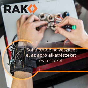 Mágneses csuklóvédő szerszámokhoz — Anti-lost csavarok, 1680 ballisztikus nylon anyag, hegymászáshoz