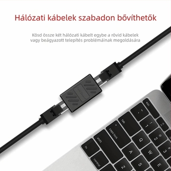 RJ45 egyenes végződésű csatlakozó XC-800, RJ45 interfész, modell XC-800, forgalomba hozva 2024-ben, egyenként csomagolva