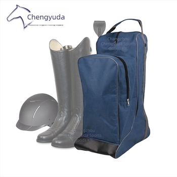 Lovas felszerelés táska sisak és csizma számára | Oxford vászon | Testreszabható | Származás: Jiangsu | Csomagolás: 25 db